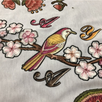 刺繡發(fā)泡燙畫